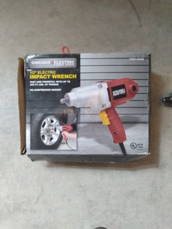 Item#31 CHICAGO ELECTRIC POWER TOOLS 1/2 " ELECTRIC IMPACT WRENCH
