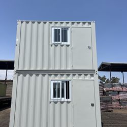 12 FOOT NEWER OFFICE SHED STORAGE SHIPPING CONTAINERS