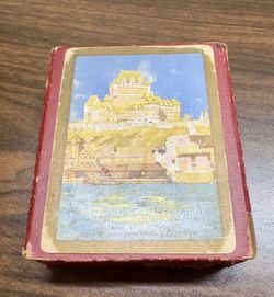 Rare 1939 Canadian Pacific Railway “Picturesque Canada” Souvenir Playing Cards