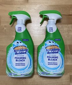 Scrubbing Bubbles foaming bleach