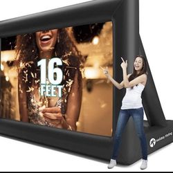 16 Foot Inflatable Screen