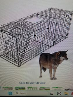 Trap 5’ x 20” x 20” live trap heavy duty