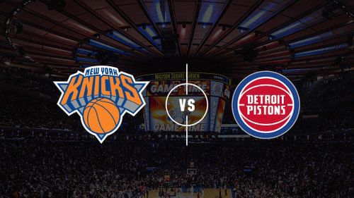 New York Knicks Vs. Detroit Pistons