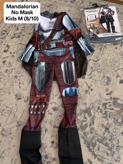The Mandalorian Kids Costume Size M (8/10)