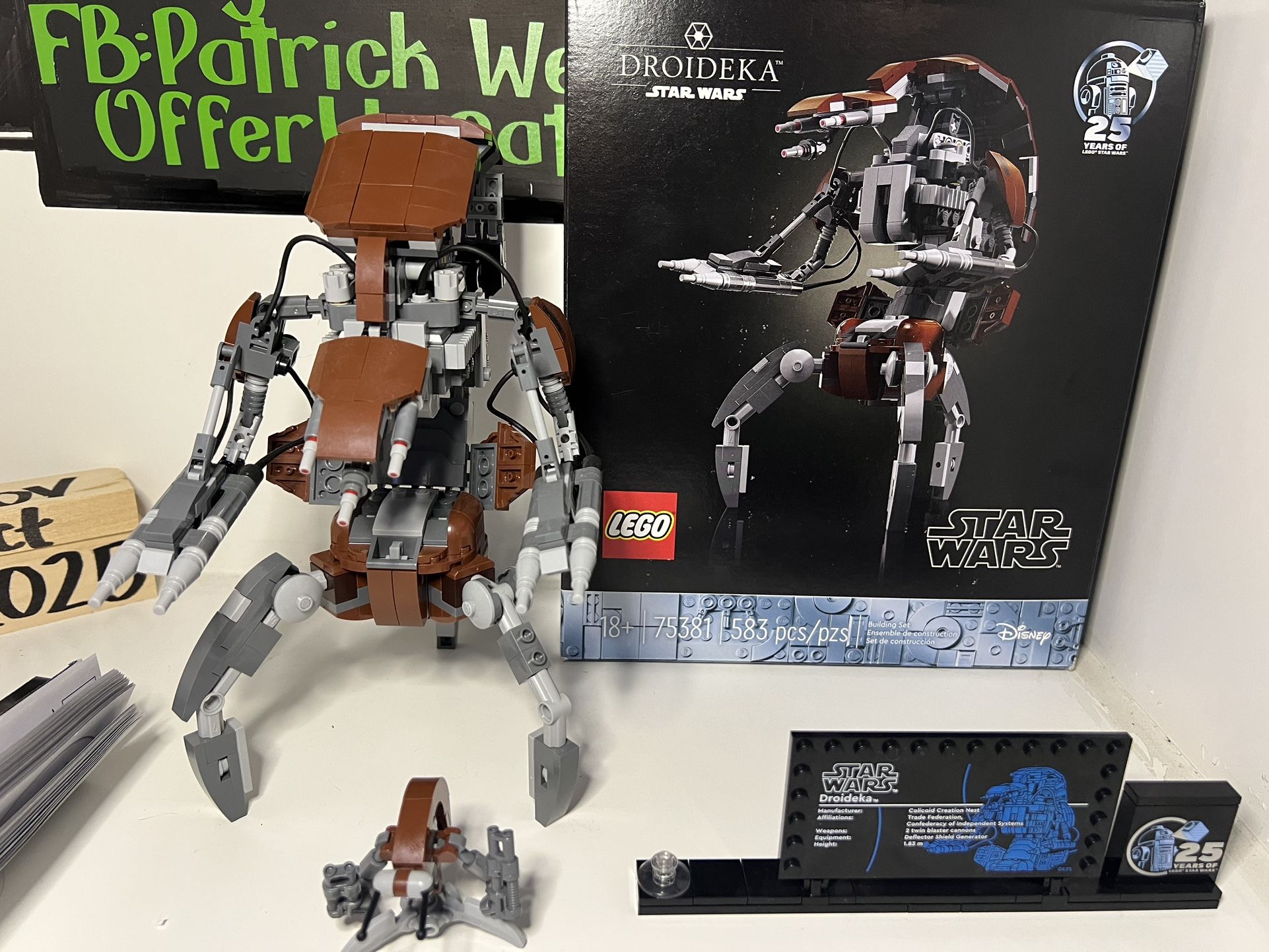 75381 LEGO Star Wars Buildable Droideka