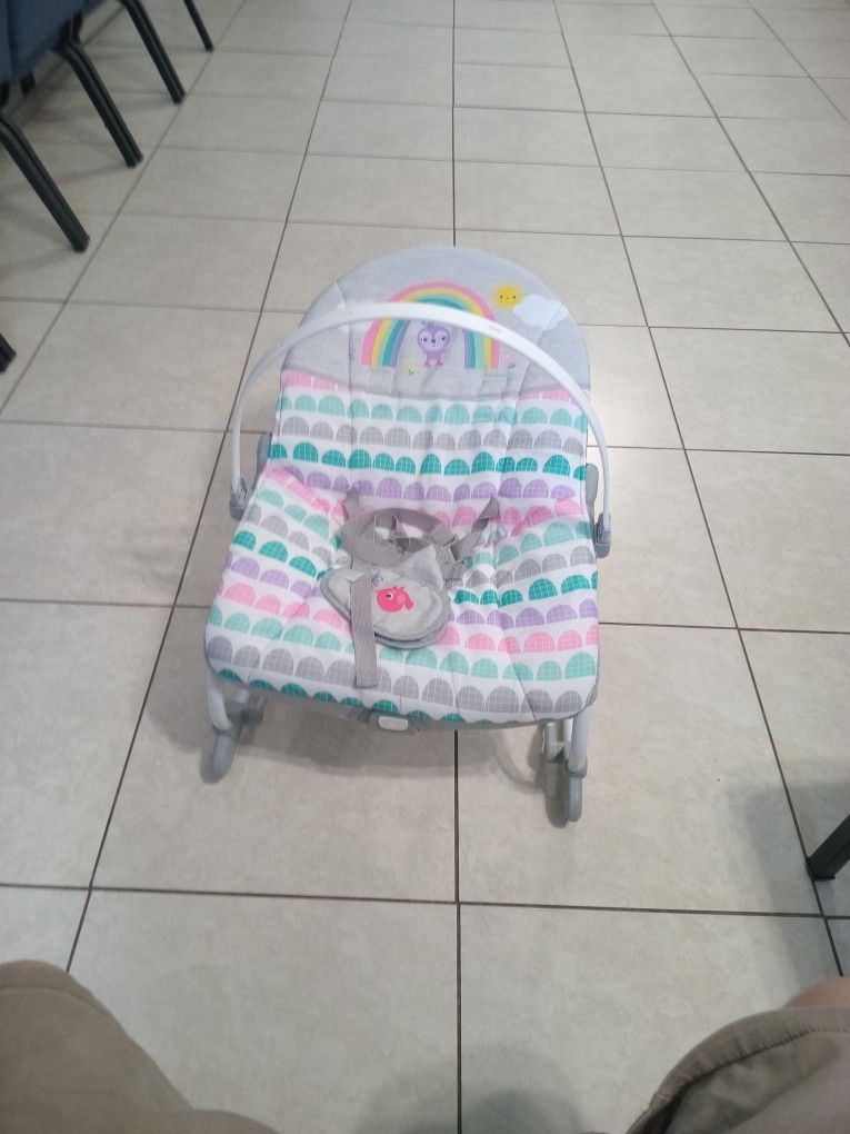 Rainbow Infant to Toddler Rocker. 