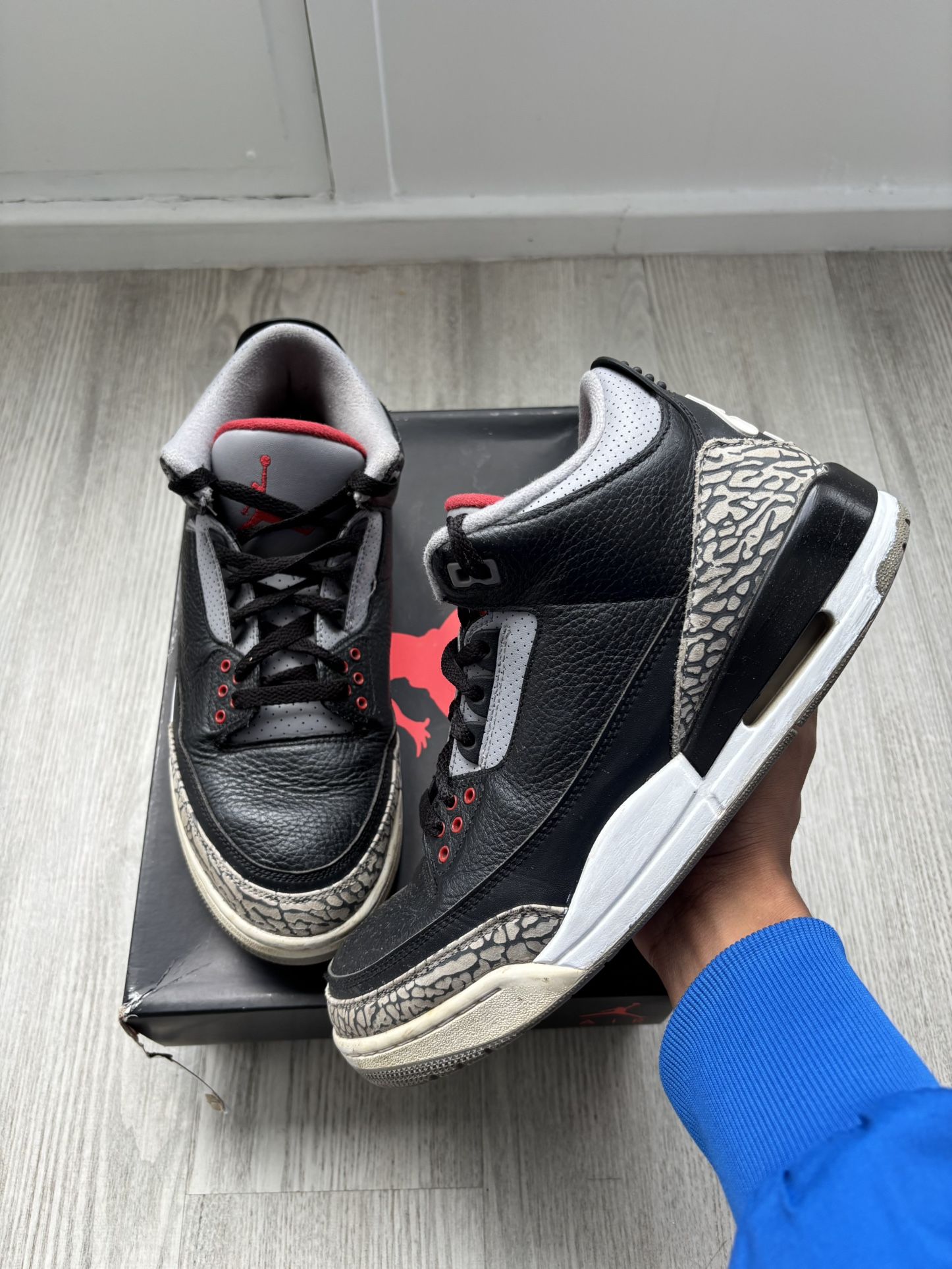 2018 Air Jordan 3 Retro OG Black Cement 