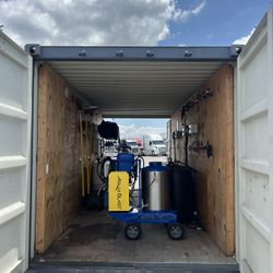 20-foot Container Truck Ir Car Wash station 