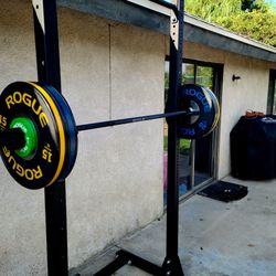 Rogue Squat Rack & Bar