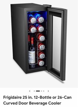 Refrigerator beverage cooler