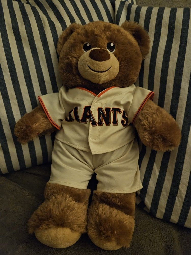 Giants Build A Bear Stuffed Animal