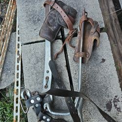 Gaffs For Climbing Used Condition