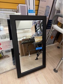 Swiss Madison black medicine cabinet