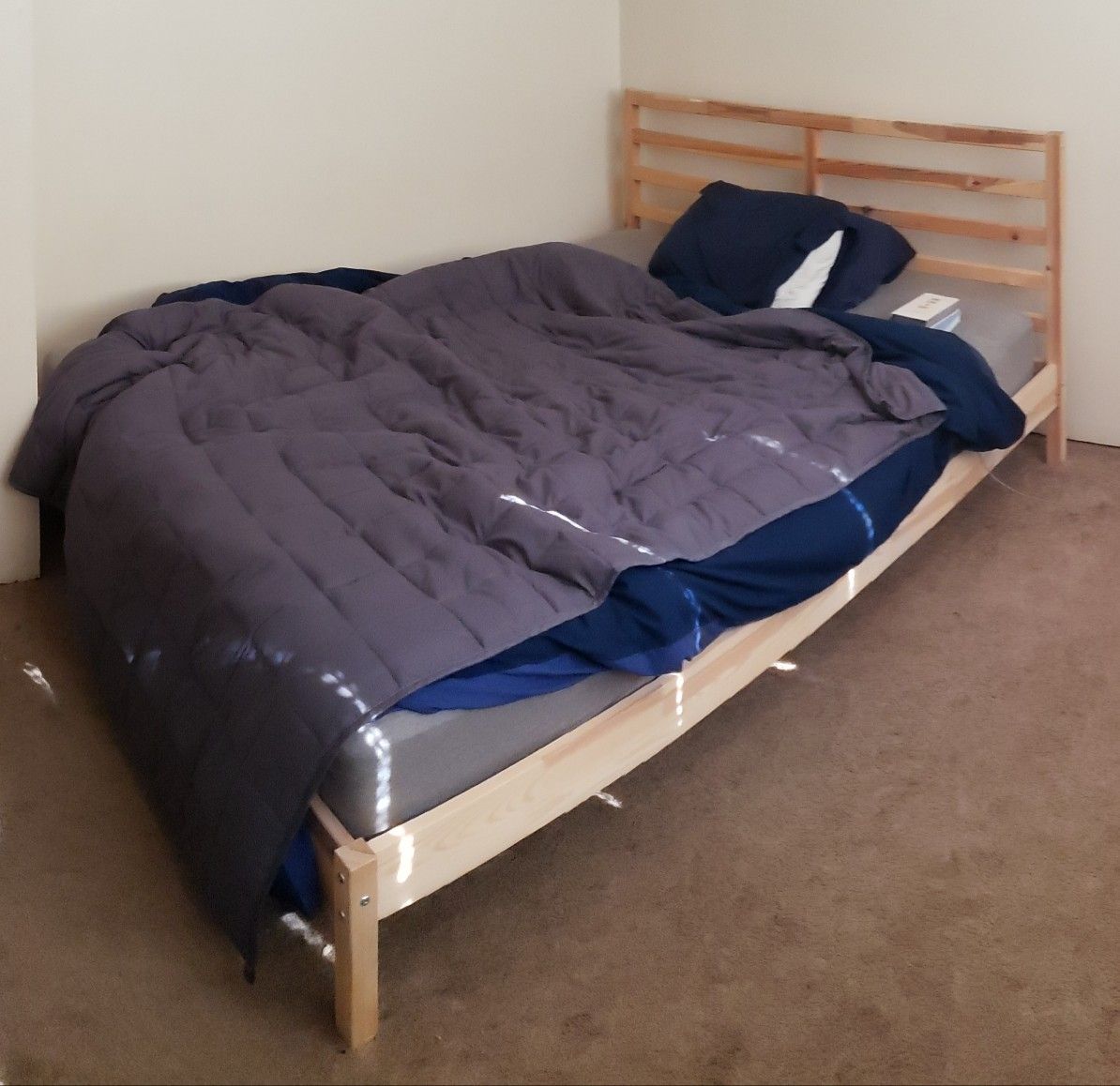 Bed frame and/or mattress