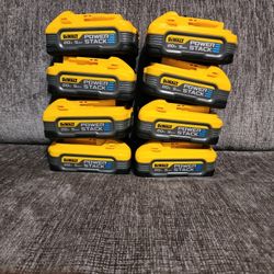 Dewalt 20v max 5.0ah power stack battery $80 each one

