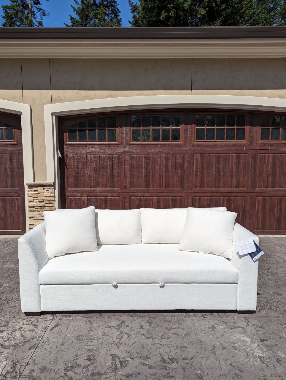 Thomasville Marion Fabric Convertible Sofa for Sale in Vancouver, WA