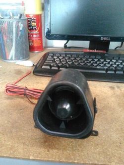 Car alarm sirens