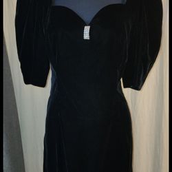 Vintage Velvet Dress 