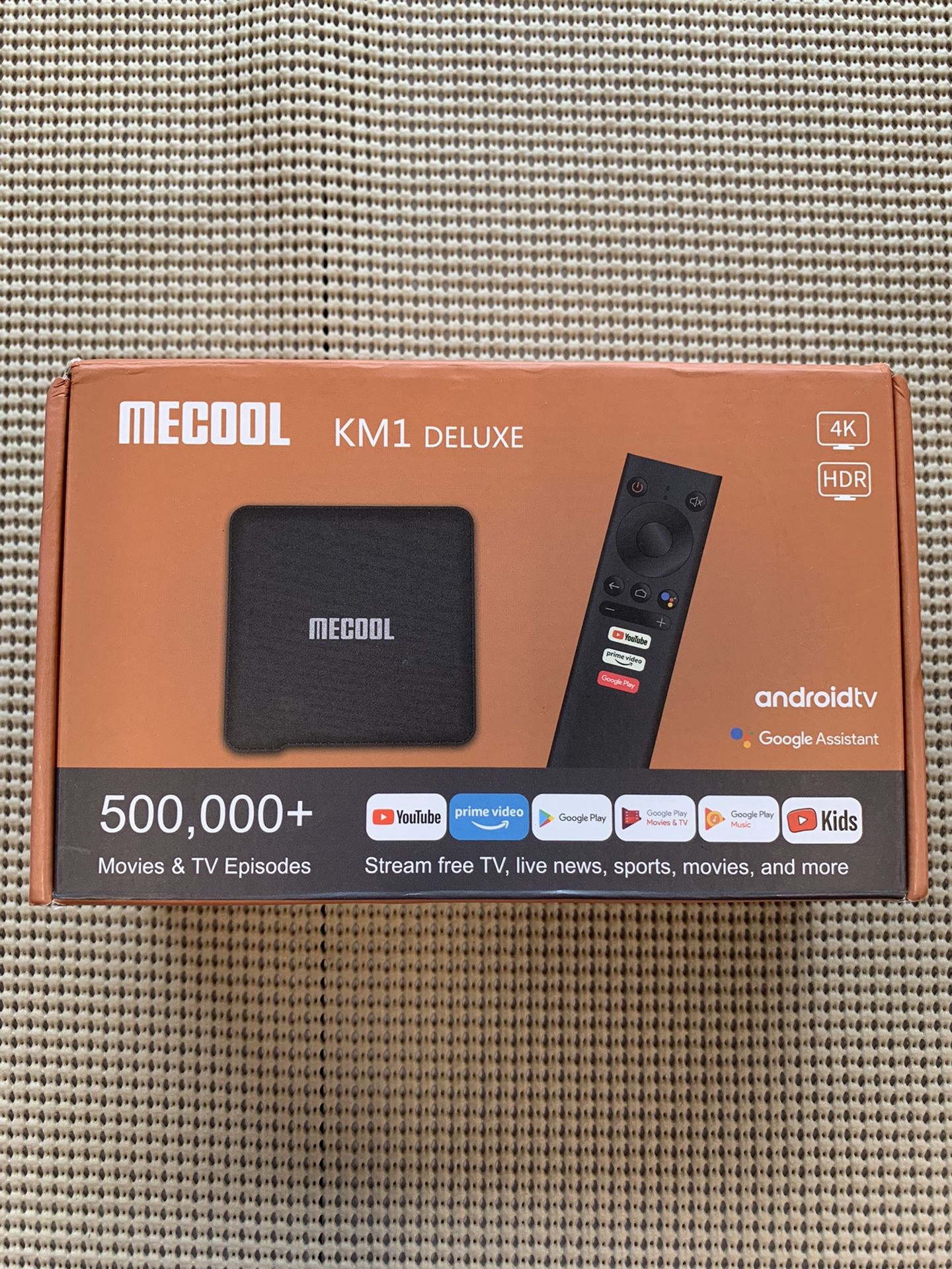 MeCool Google TV Streaming Device Lifetime Support $200