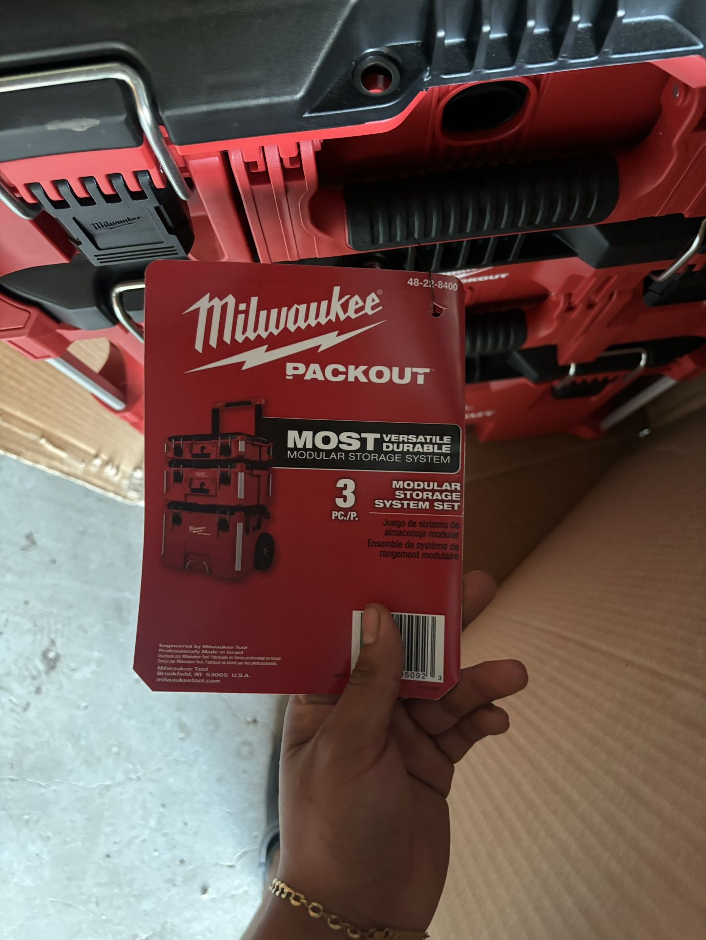 Milwaukee® Packout™ Storage System - 3-Piece Kit