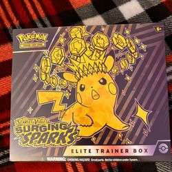 Sealed Pokemon Surging Sparks ETB Elite Trainer Box