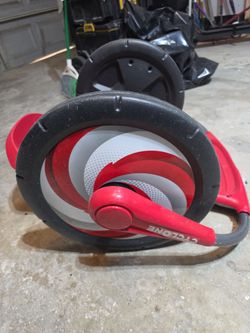 Radio Flyer, Cyclone Ride-on for Kids, Arm Powered, 16" Wheels, Red,