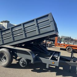 Carson Trailer DT Gray 7 X10