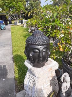 Nice multi face Buddha head