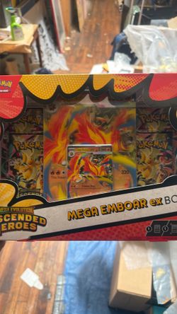 Ascended Heroes Mega Emboar ex Box