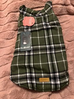 New Reversible Dog Jacket - size Medium Only