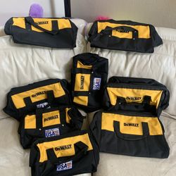 Dewat Small 14” & 15” Tool Bags NEW $10 EACH