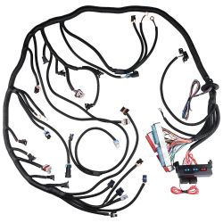 T56 DBC LS1 Wiring Harness Standalone Compatible with 1 700R4 T56 TH400 TH350 200-4R or Non-Electric Transmission Wire Engines 4.8 5.3 6.0 Vor