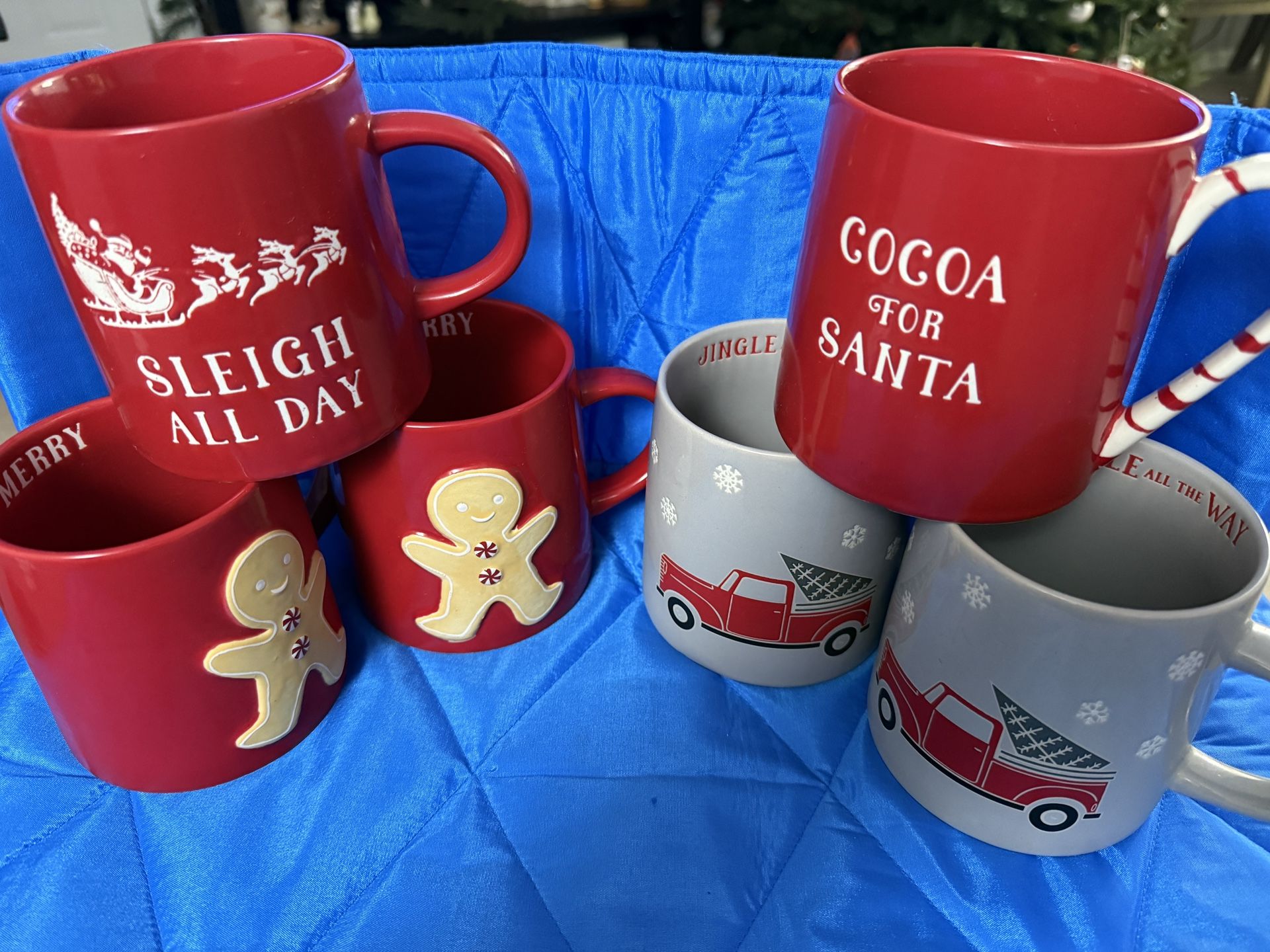 Christmas Holiday Themed Mugs $5 each