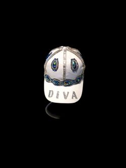 Bedazzled DIVA Rhinestone Baseball Cap