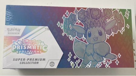 Pokemon Prismatic Evolutions Super Premium Collection (SPC) - Factory Sealed ⭐️