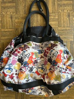 LeSportSac roller skate duffel bag