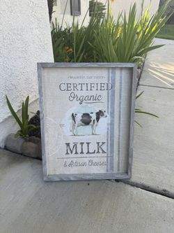Print-Certified Organic Milk