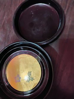 Japanese Lacquered Round Tray 5 Piece Set