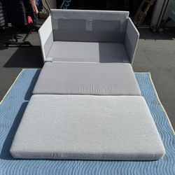 IKEA FRIDHULTVSleeper sofa, Knisa light gray Very Clean and Excellent Condition Like New