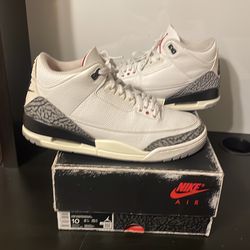 Jordan 3 White Cement Reimagined