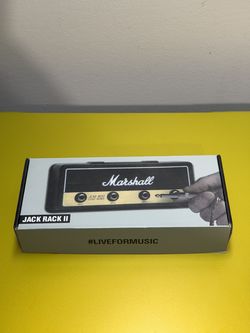 Marshall Jack Rack II JCM800 Key Holder Wall Mount New Open Box