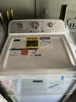 Maytag brand new washer and dryer set 