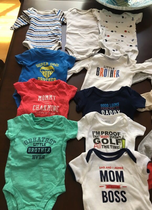 Baby onesies lot