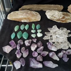 Selenite, Crystals , Minerals 