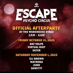 VIP 2day escape ticket fs wristband on hand
