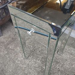 Mirrored Night Stand