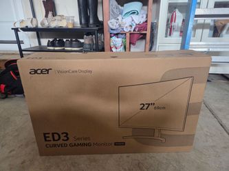 Gaming curved monitor
