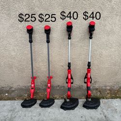 CRAFTSMAN V20 20-volt max Cordless Battery 10” & 13” String Trimmer **See Photo For Pricing**