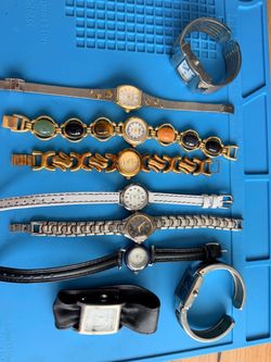 Ladies 9 watch lot all working