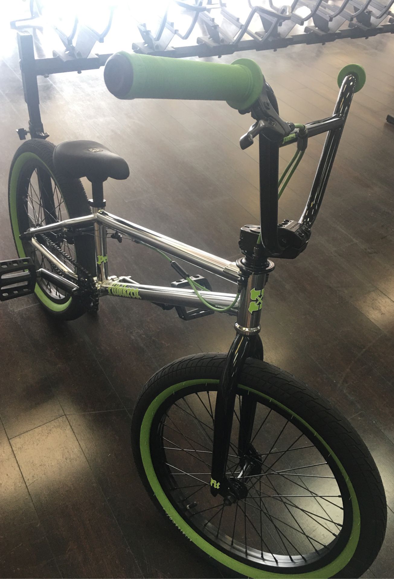 2021 FIT PRK 20” BMX Bike Chrome!!